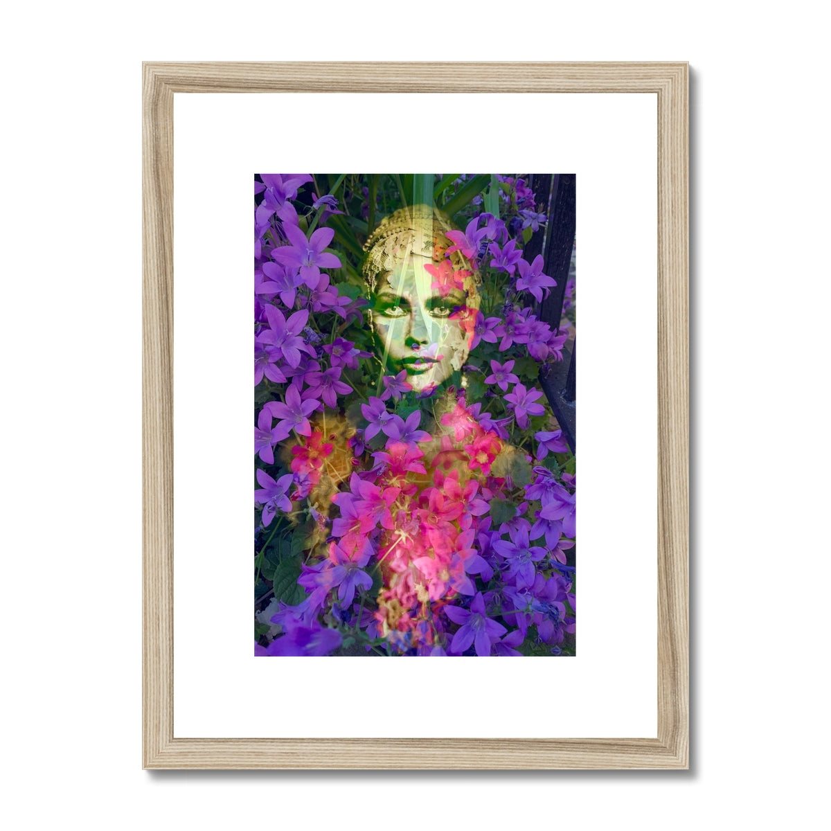 Woman Purple - Framed