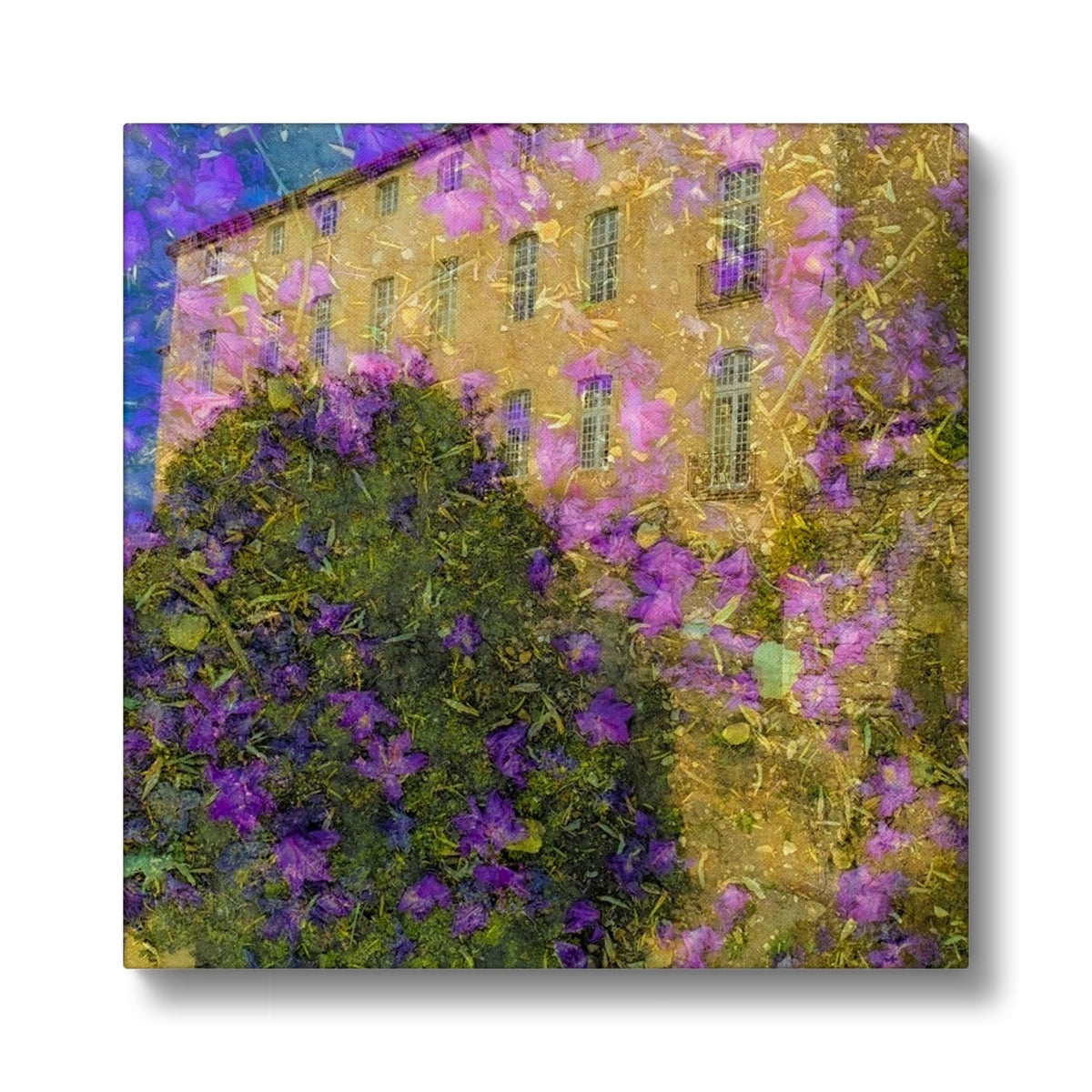 Entrecasteaux village castle - Canvas