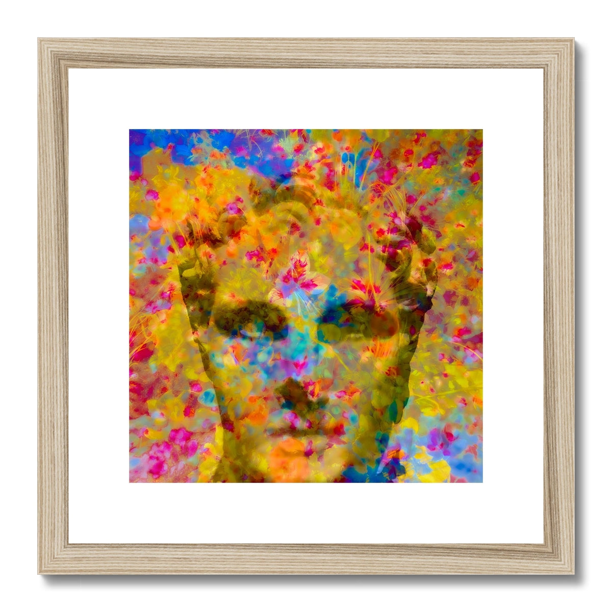 Antique Head 2 - Framed