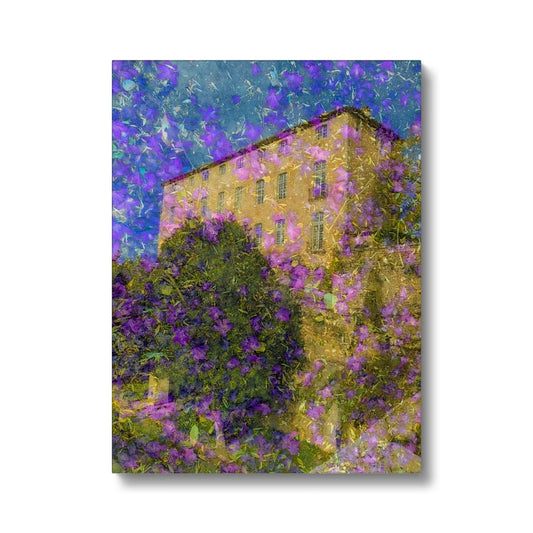 Entrecasteaux village castle - Canvas