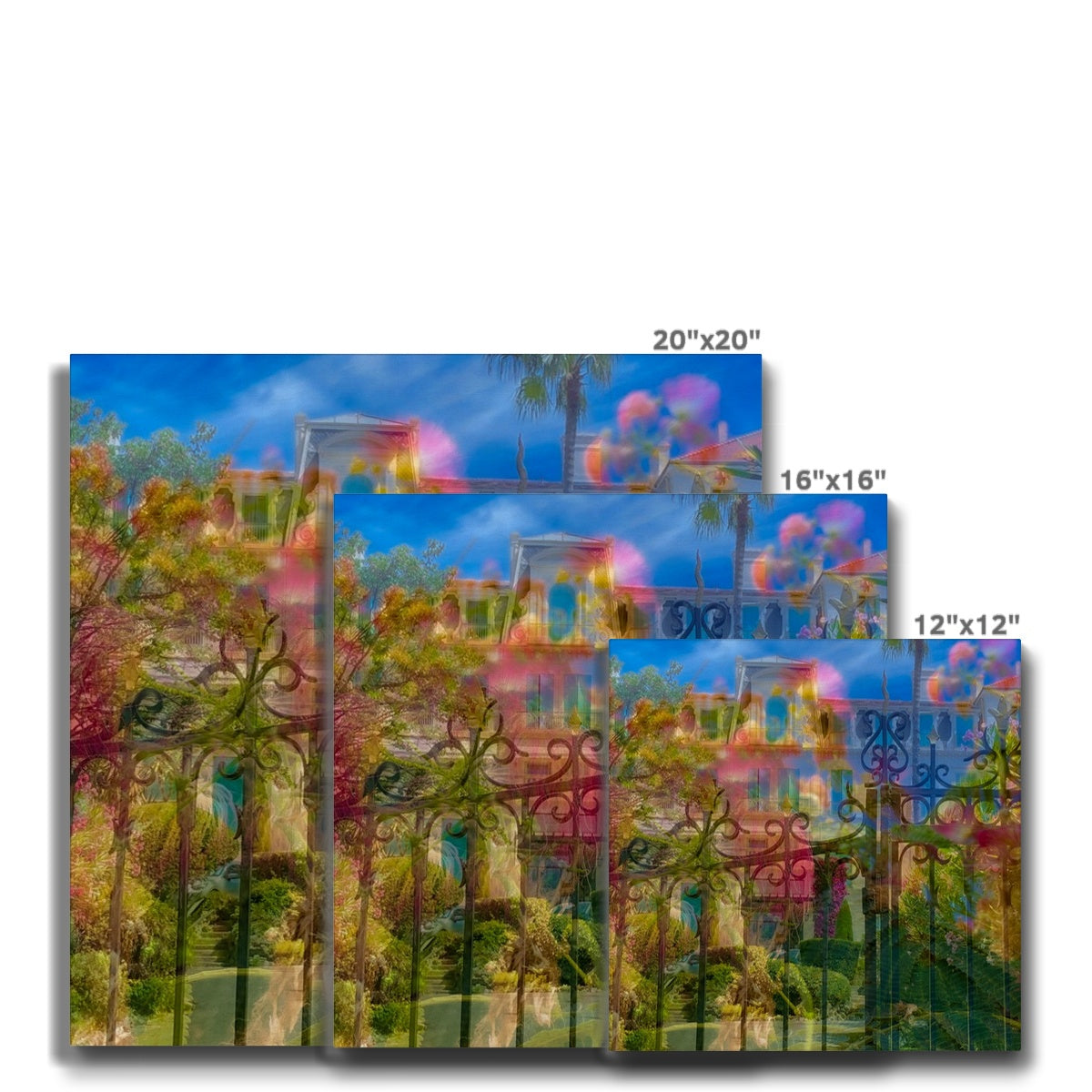 Palace in Cannes - Canvas