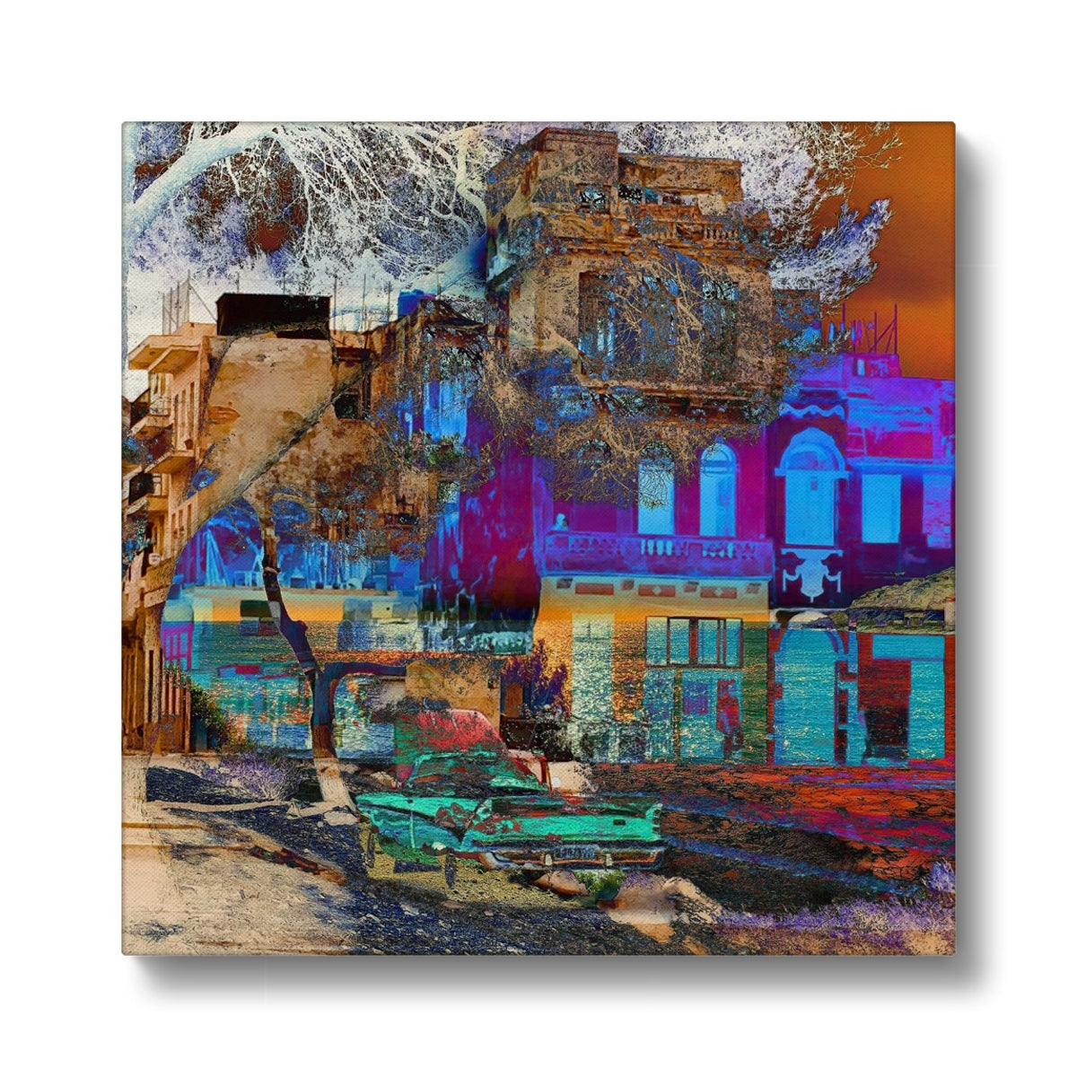 La Havana purple - Canvas