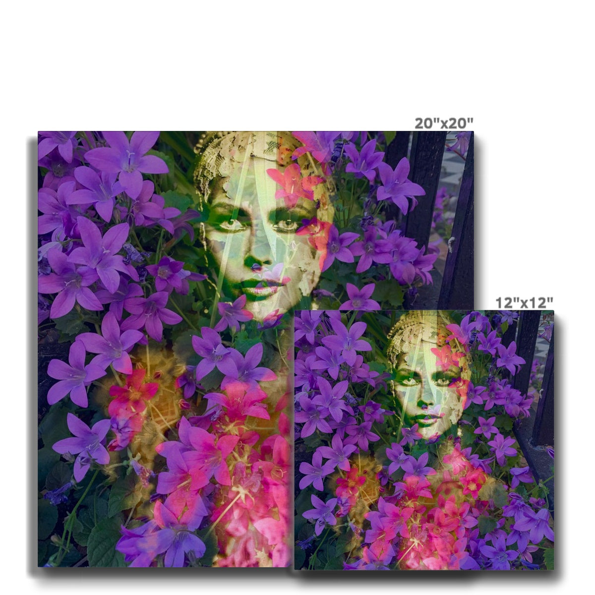 Woman Purple - Canvas