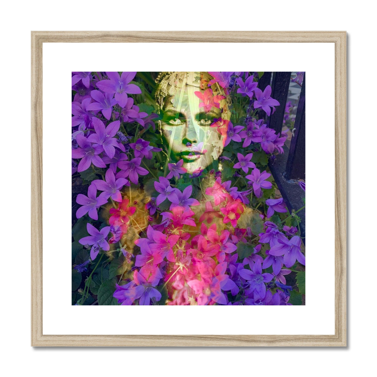 Woman Purple - Framed