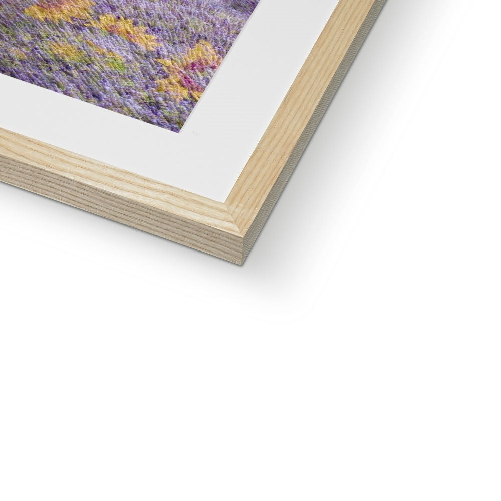 Lavander and Sun Flowers - Framed