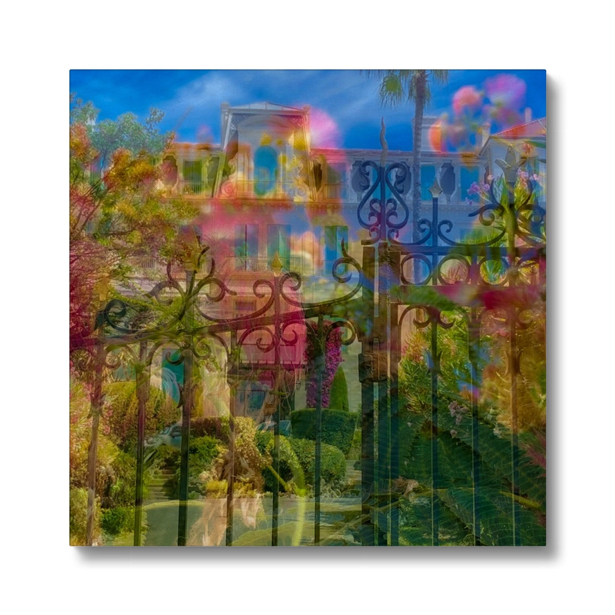 Palace in Cannes - Canvas