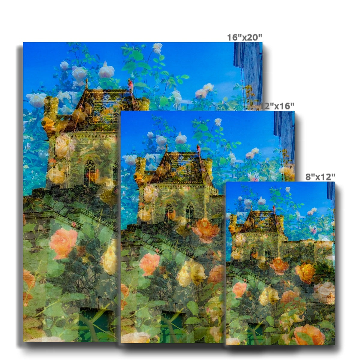 Uzes castle - Canvas