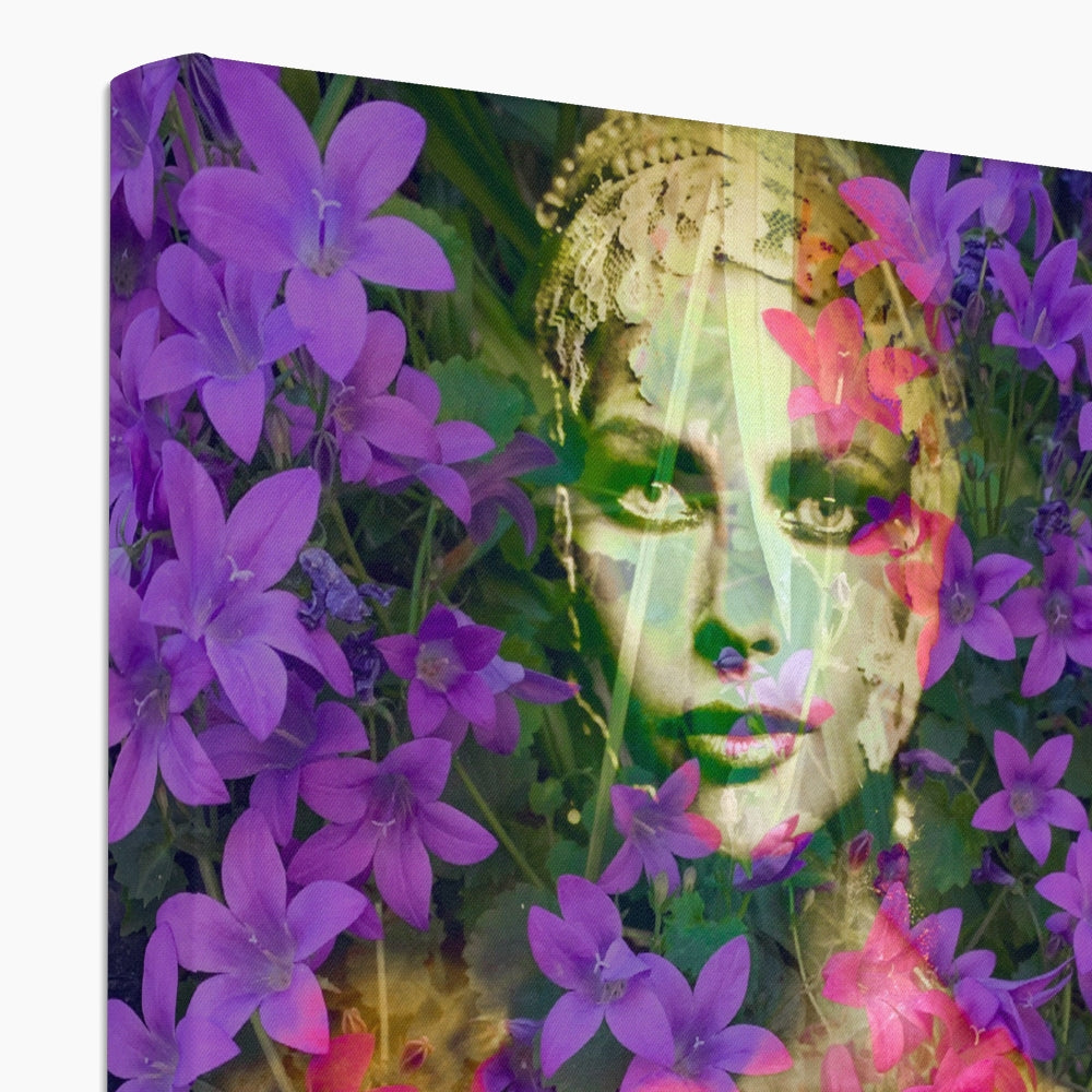 Woman Purple - Canvas