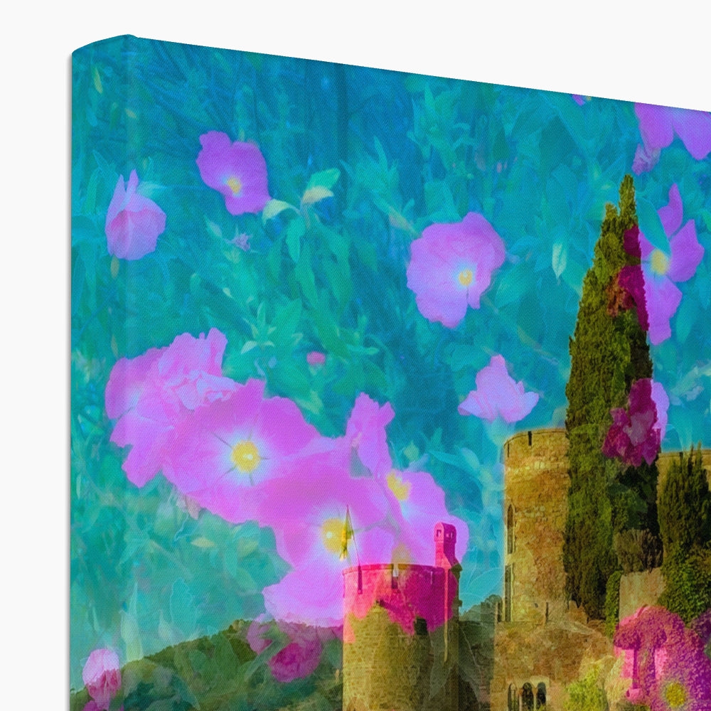 Theoule sur Mer castle - Canvas