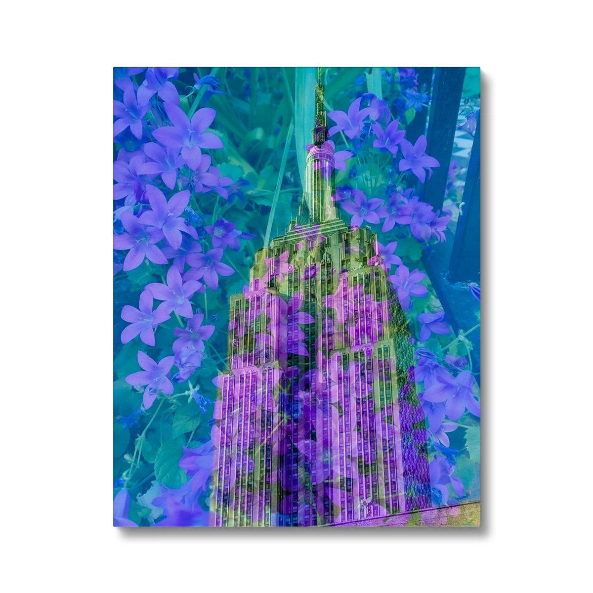 Empire State Purple - Canvas