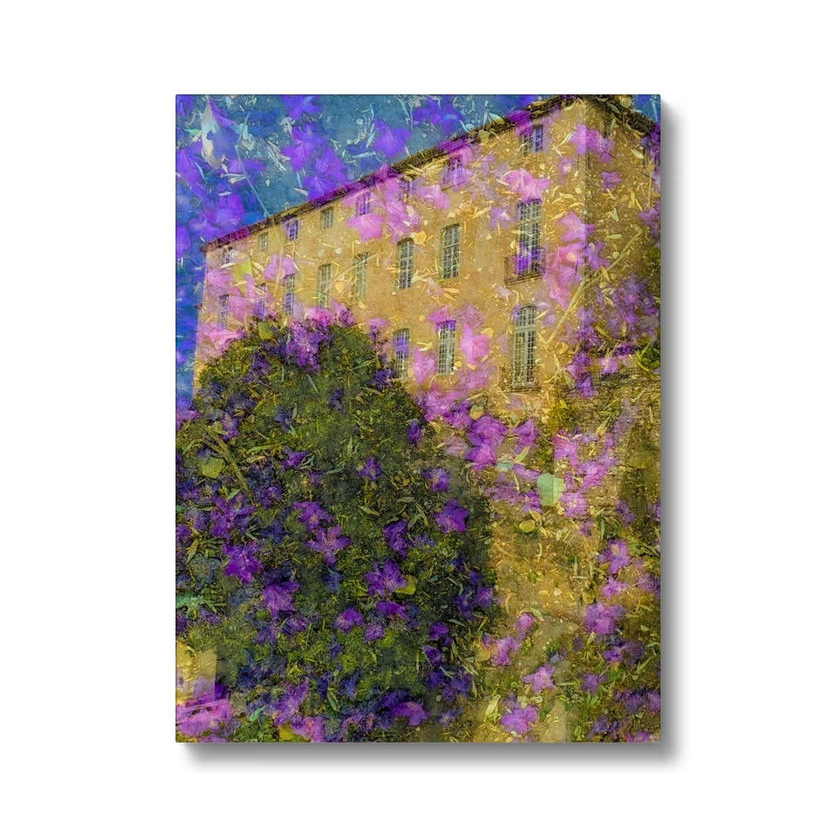 Entrecasteaux village castle - Canvas