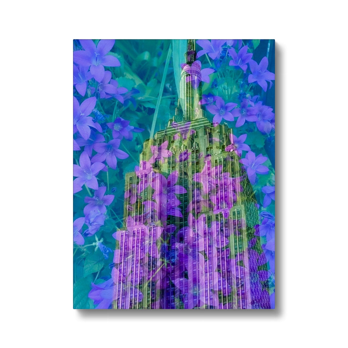 Empire State Purple - Canvas