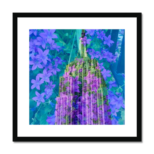 Empire State Purple - Framed