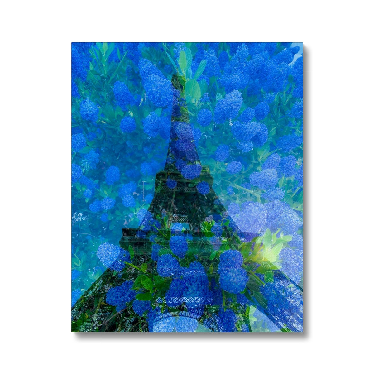 Tour Eiffel Bleue - Toile