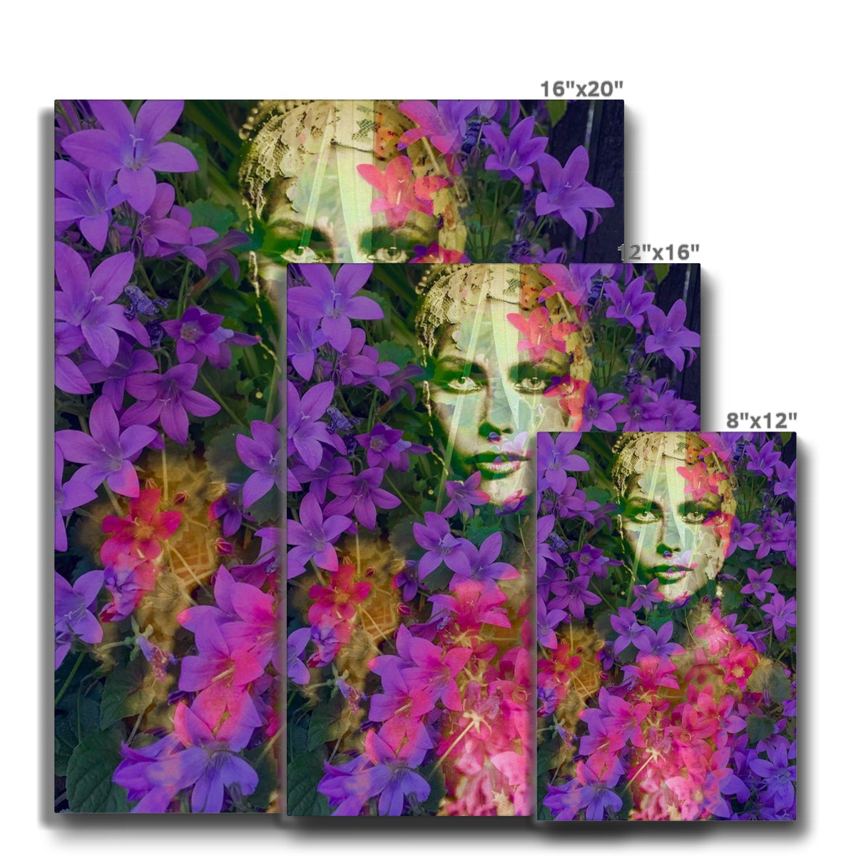 Woman Purple - Canvas