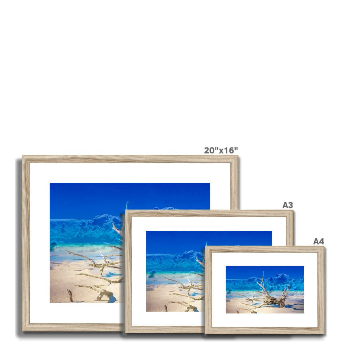 Beach 4 - Framed