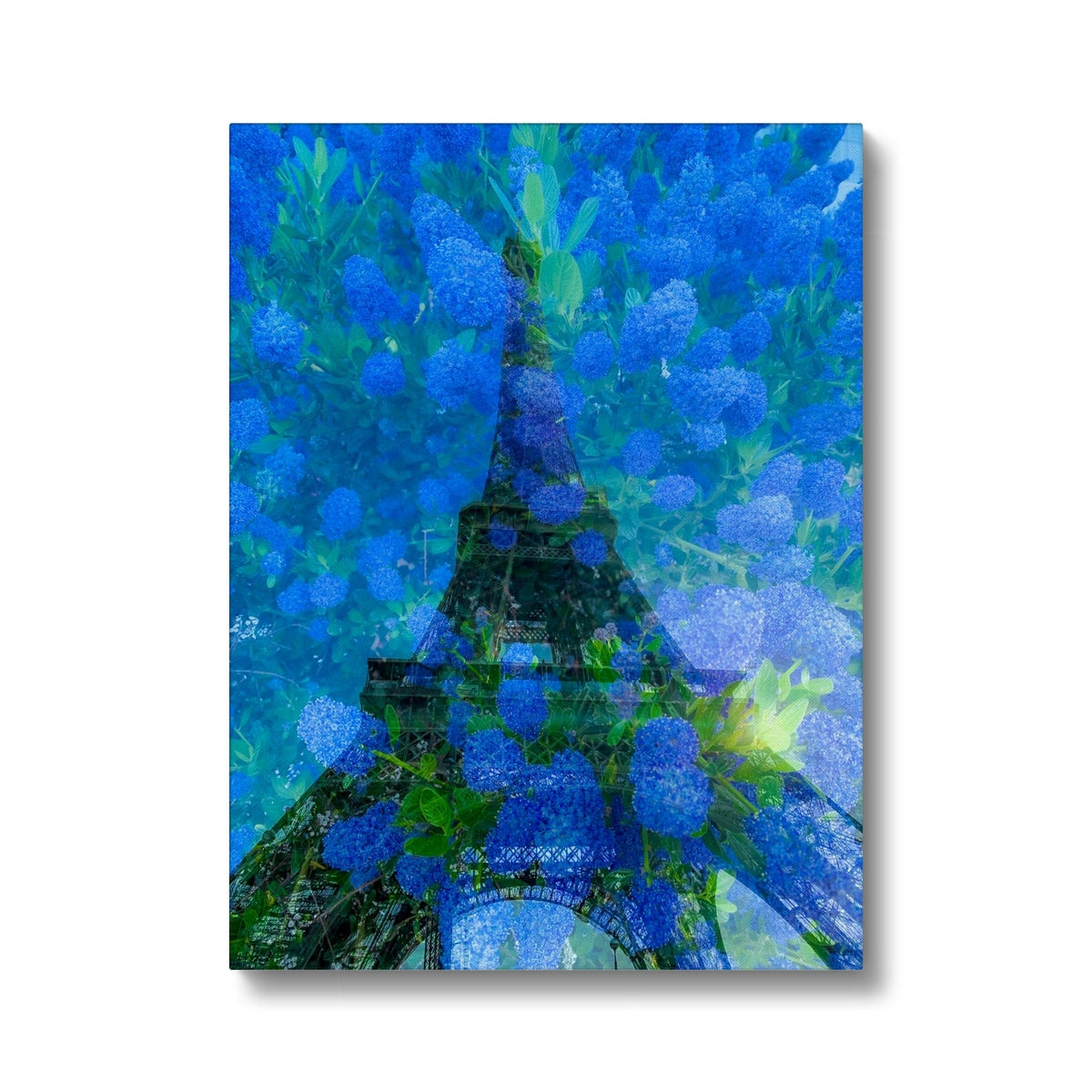 Tour Eiffel Bleue - Canvas