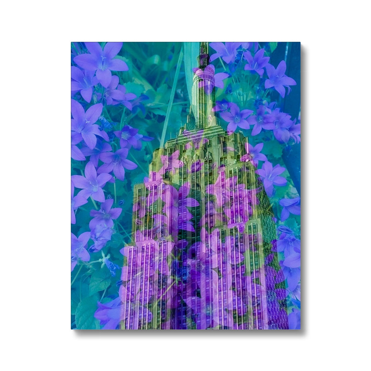 Empire State Purple - Canvas