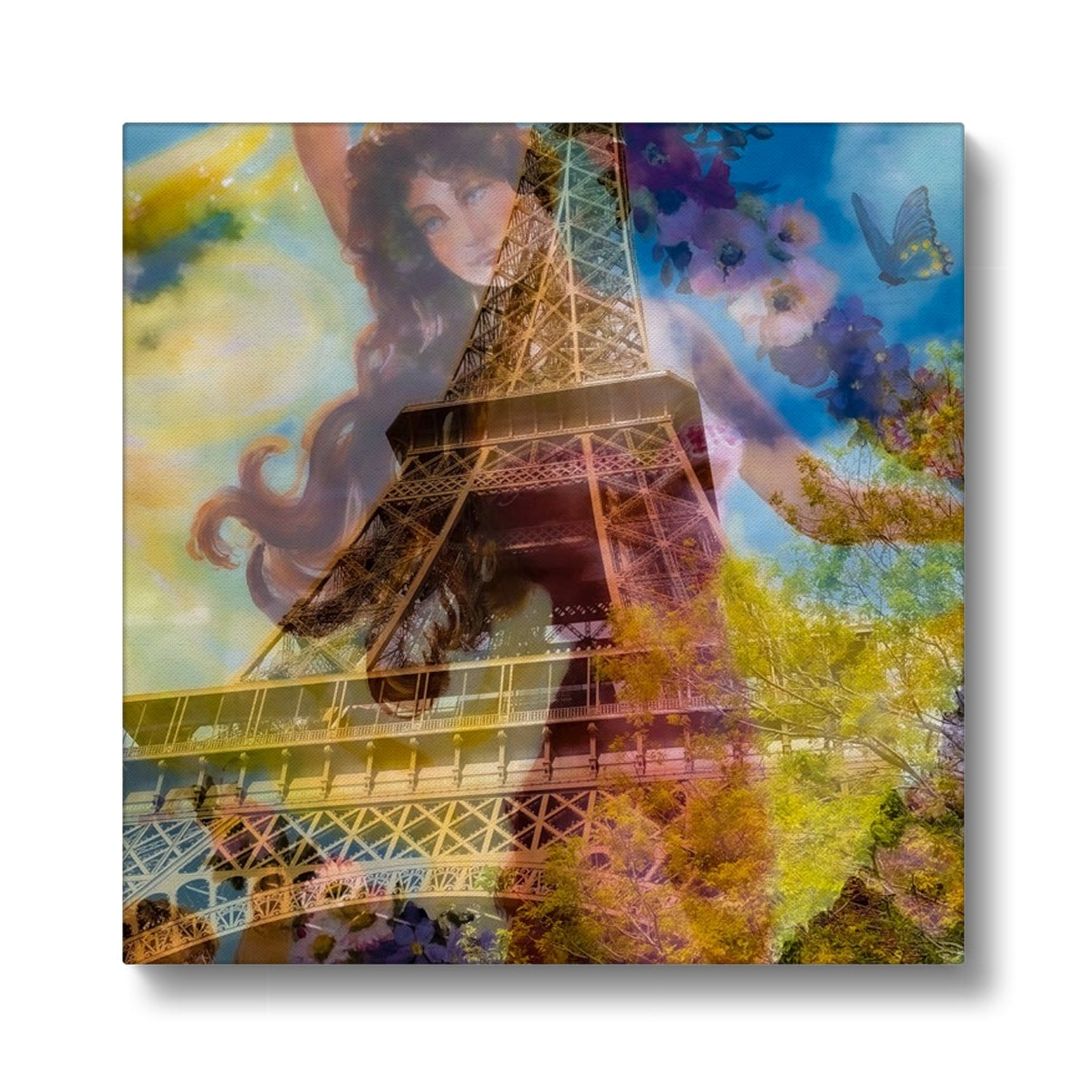 Tour Eiffel Fancy - Canvas