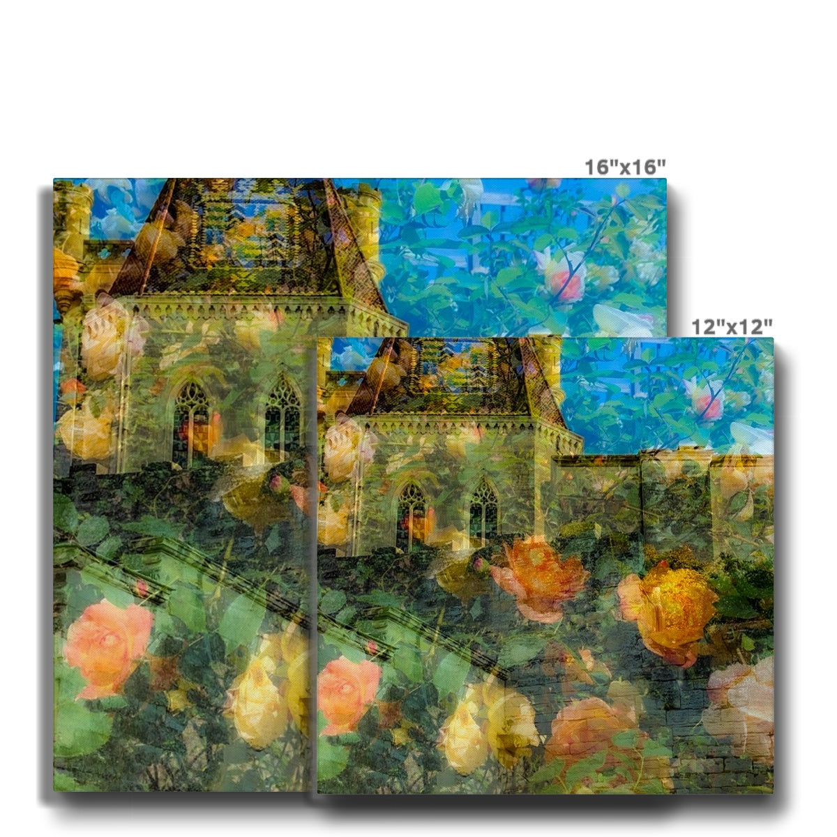 Uzes castle - Canvas