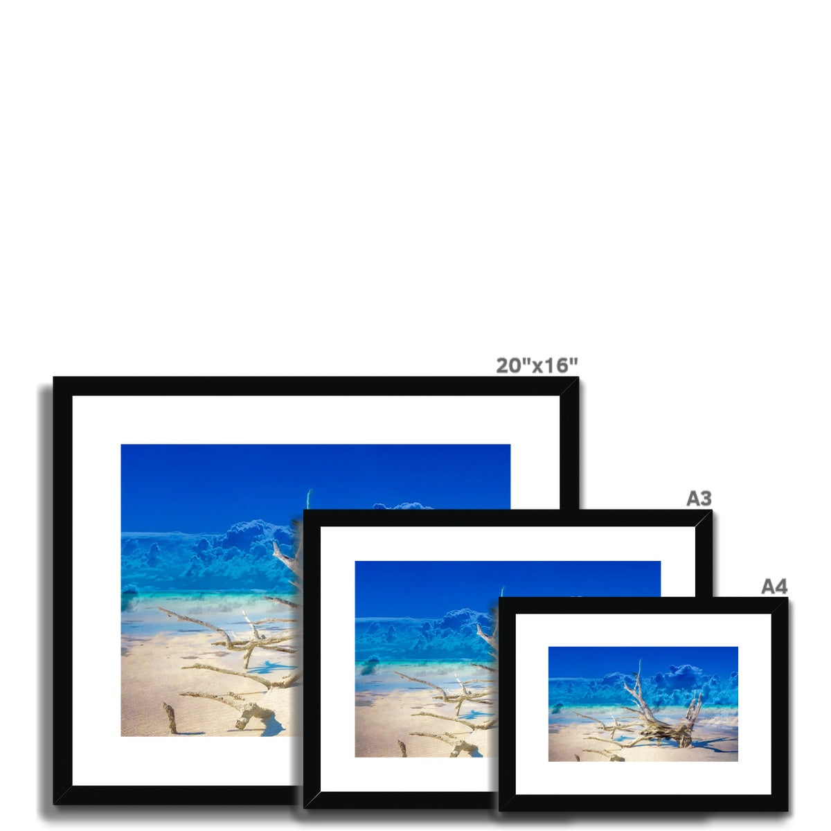 Beach 4 - Framed