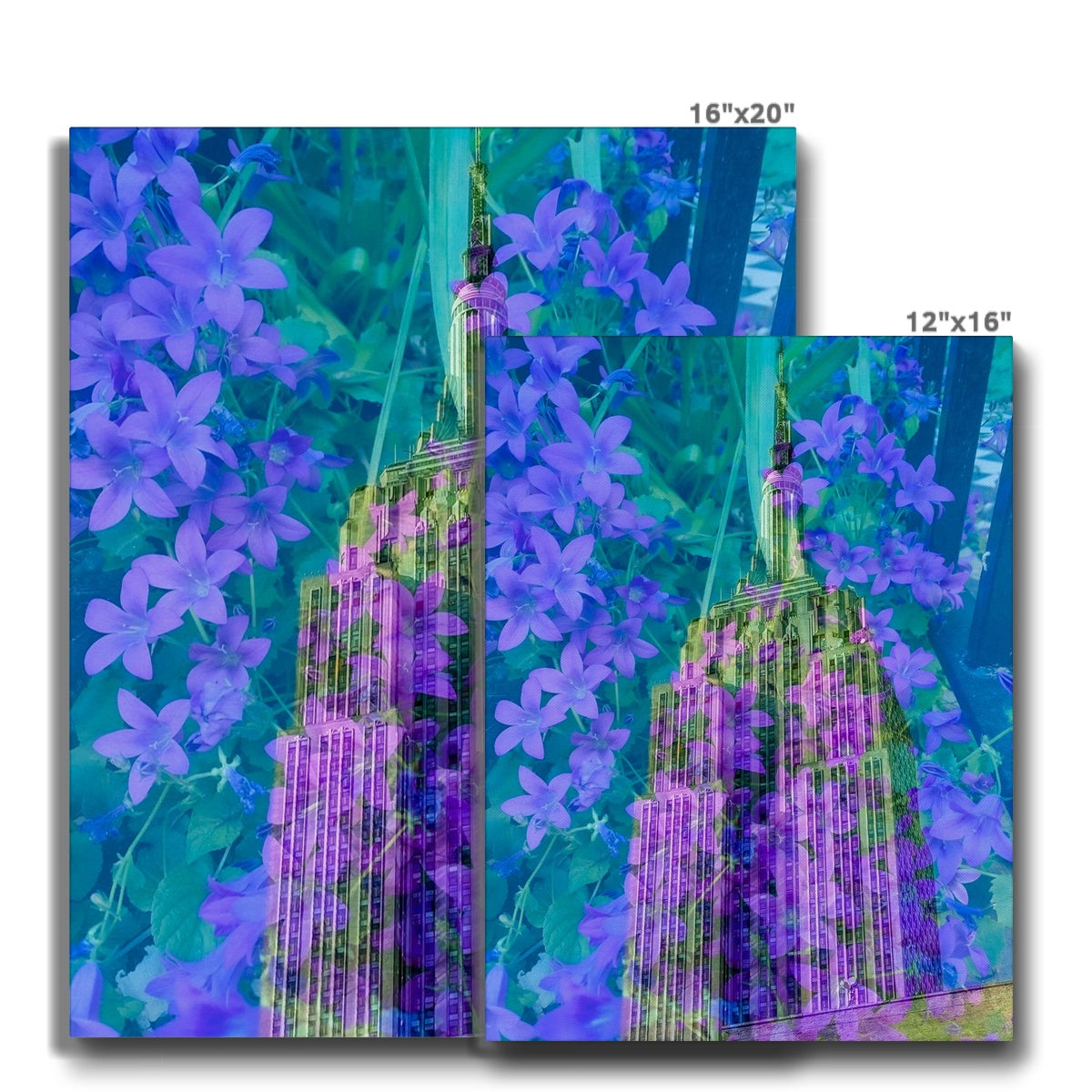 Empire State Purple - Canvas