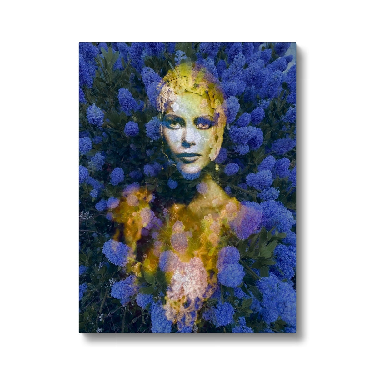 Woman Blue - Canvas