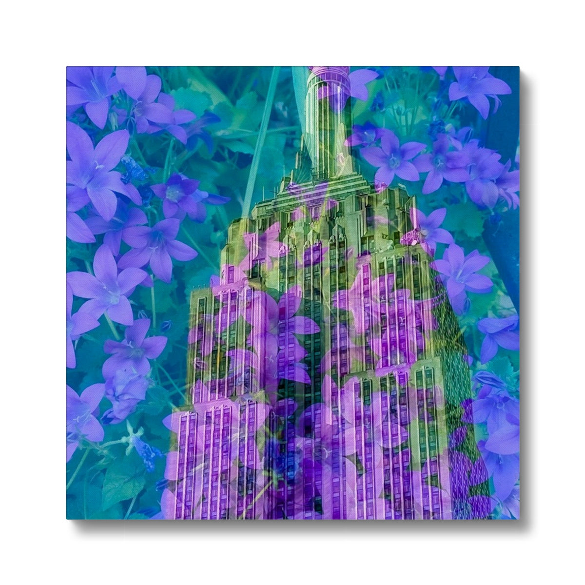 Empire State Purple - Canvas