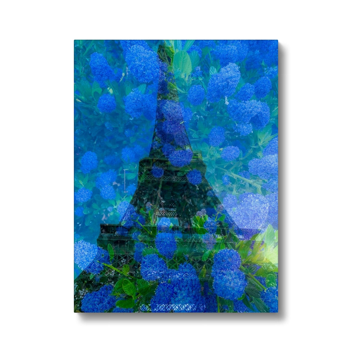 Tour Eiffel Bleue - Canvas