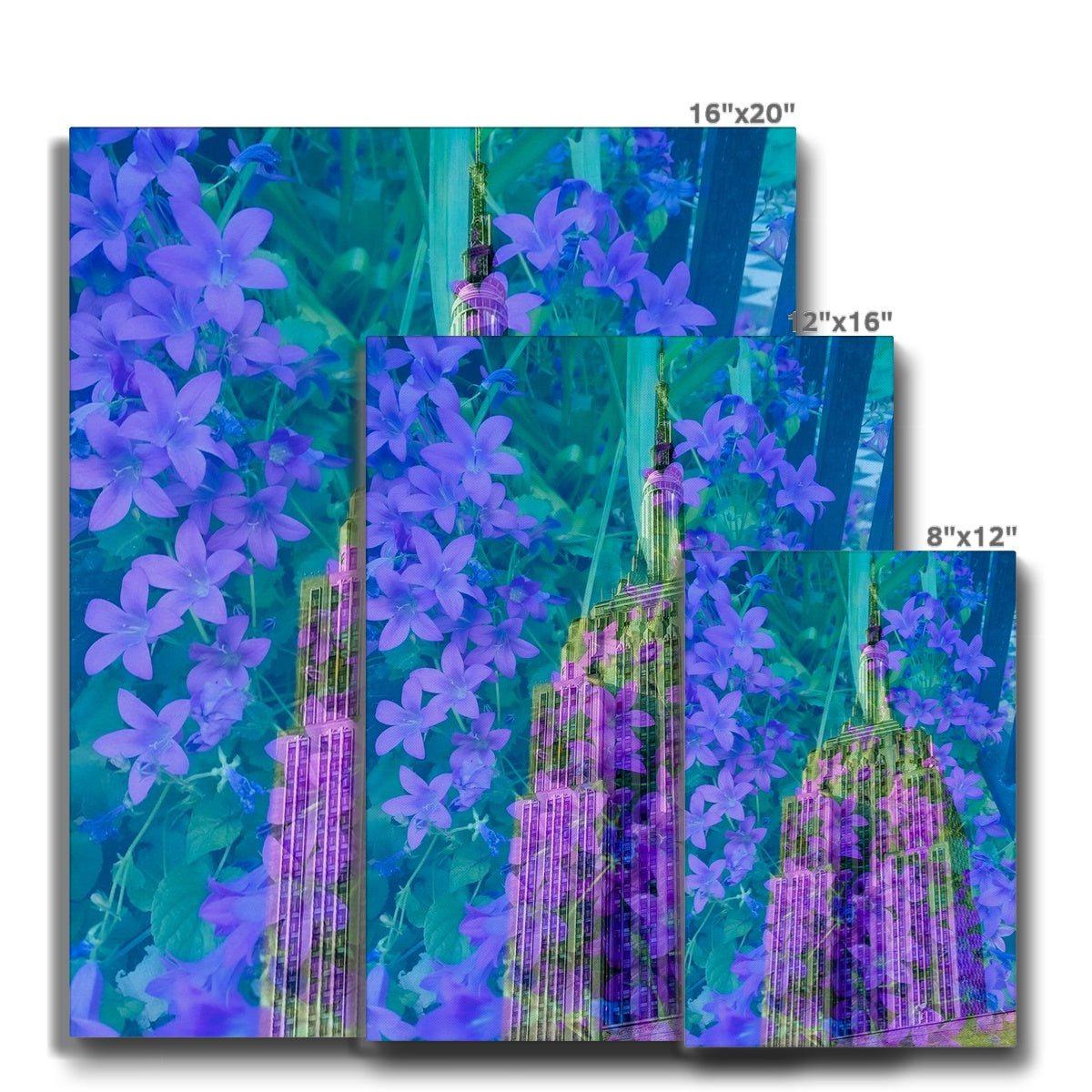 Empire State Purple - Canvas