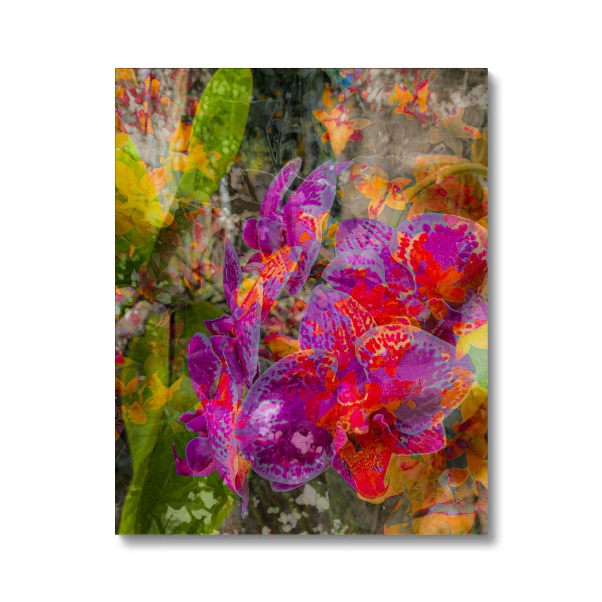 Flowers Red - Canvas