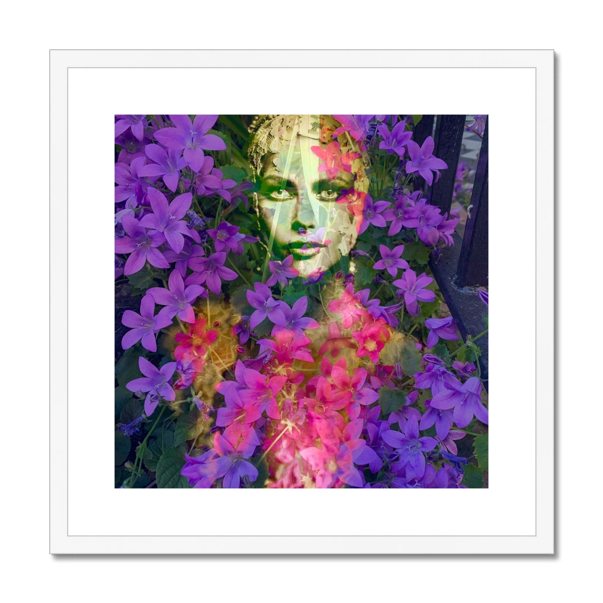 Woman Purple - Framed