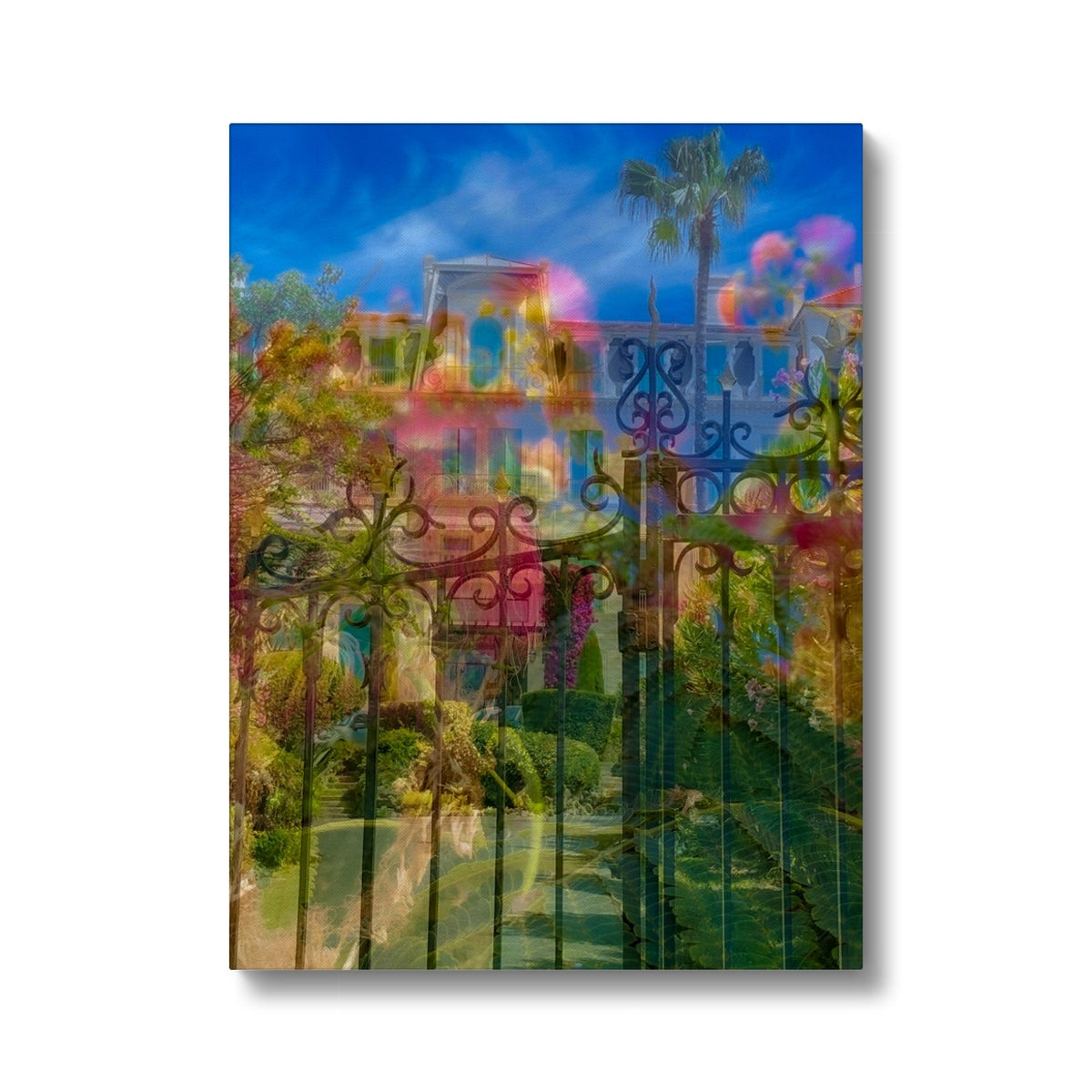 Palace in Cannes - Canvas