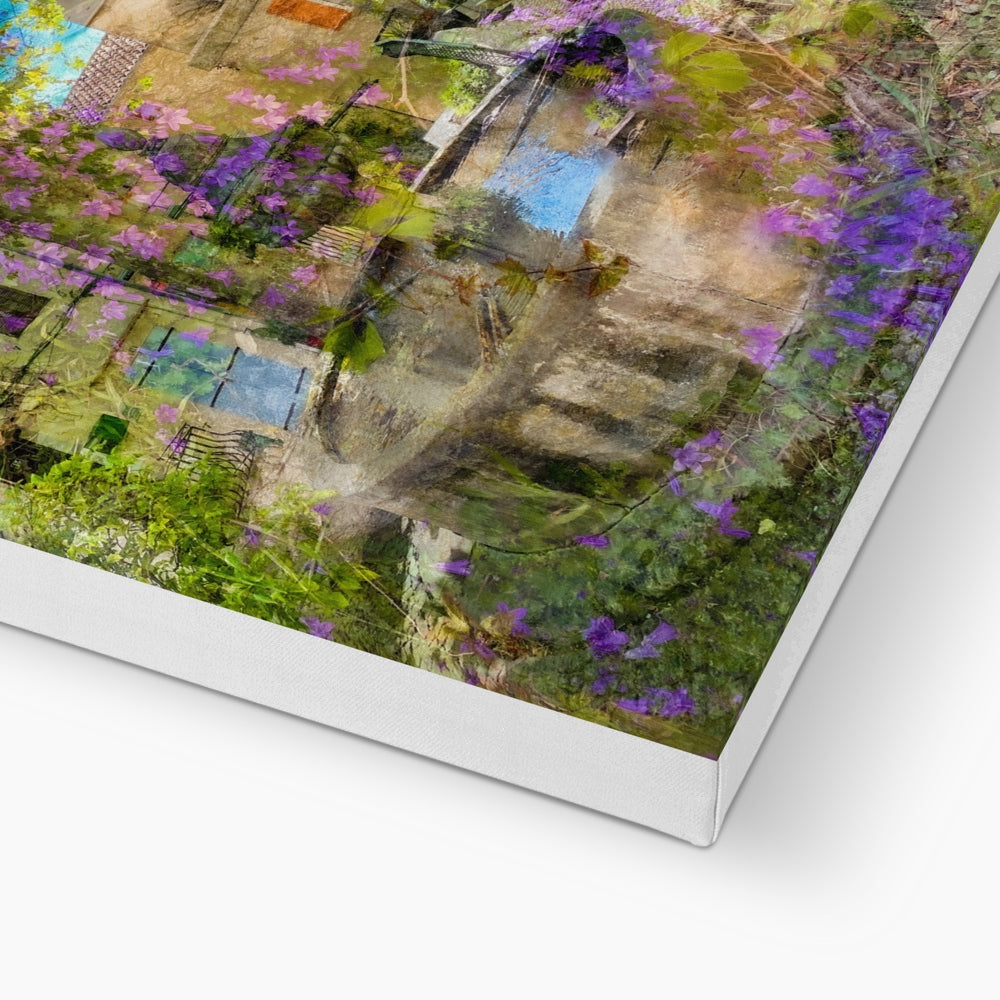 Flayosc village fountain - Canvas