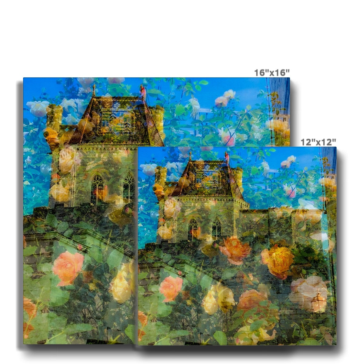 Uzes castle - Canvas