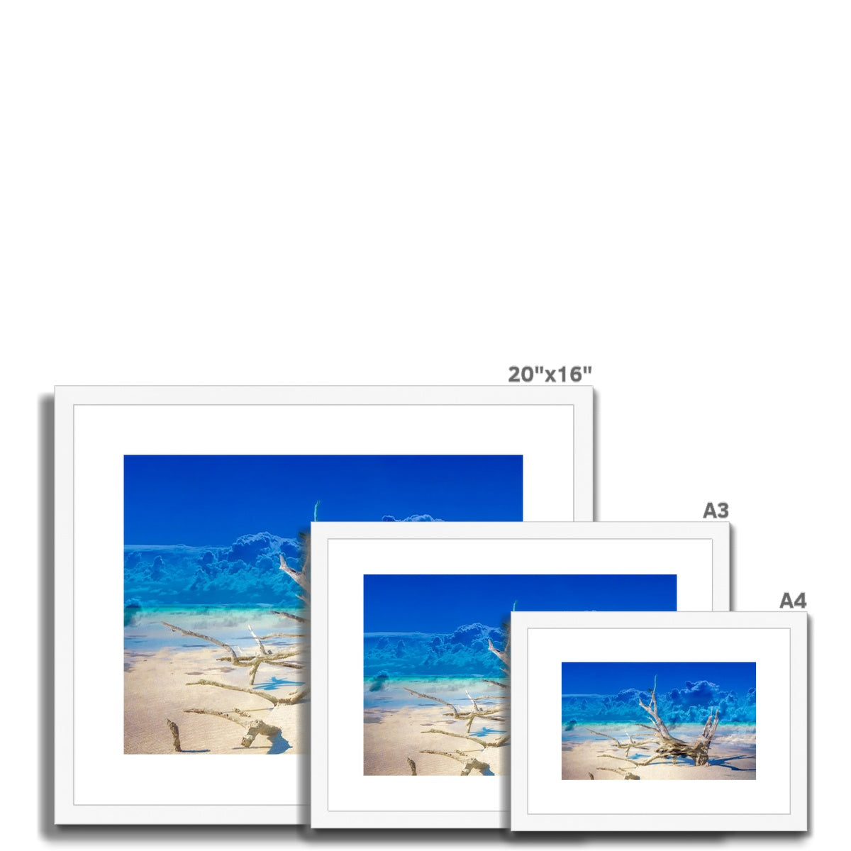 Beach 4 - Framed