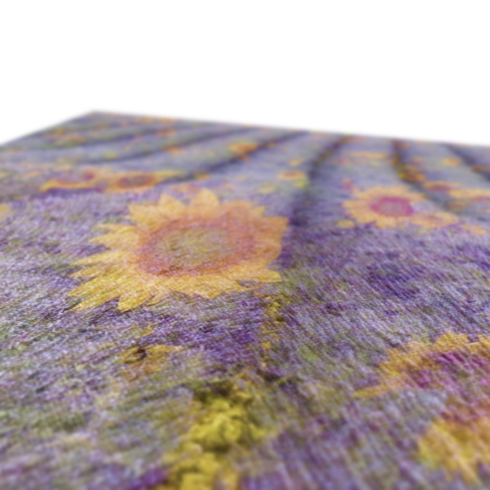 Lavander and Sun Flowers - Canvas