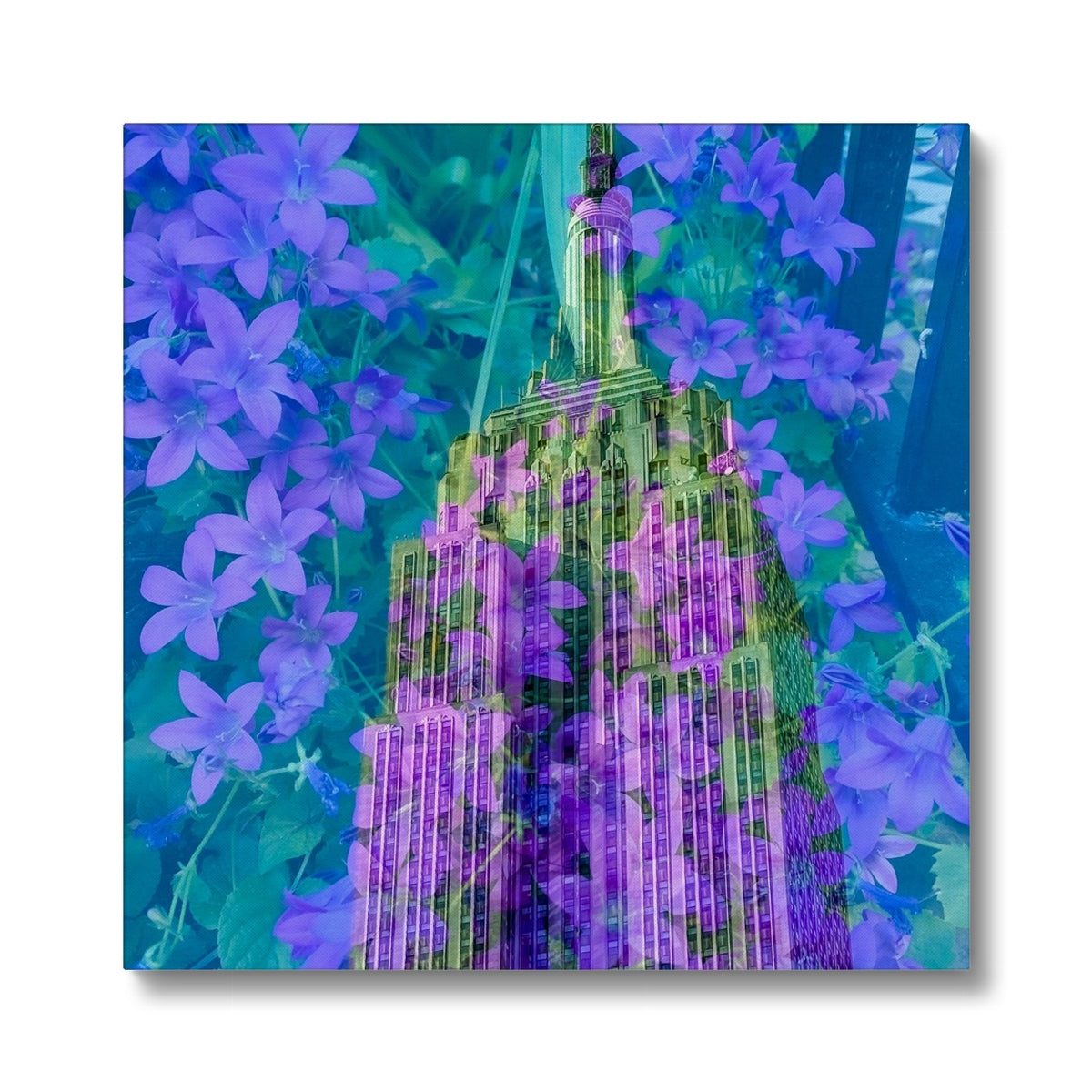 Empire State Purple - Canvas