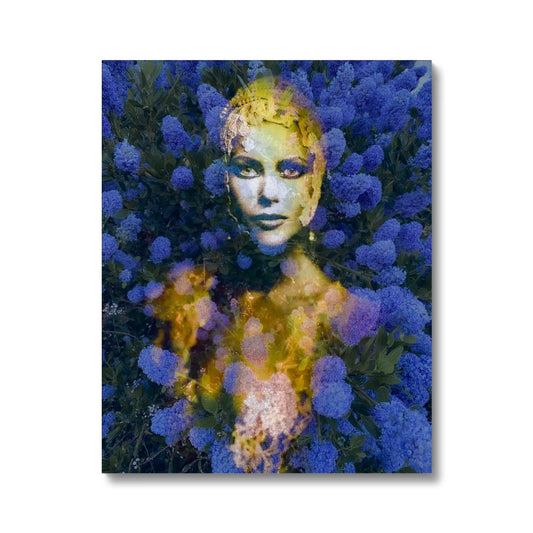 Woman Blue - Canvas