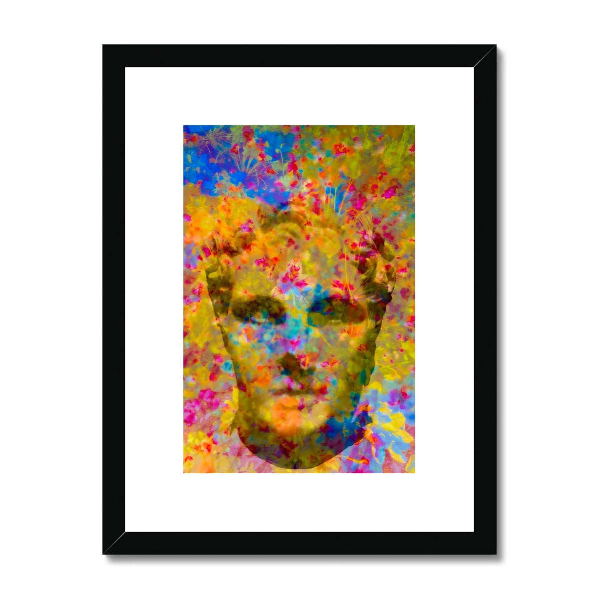 Antique Head 2 - Framed