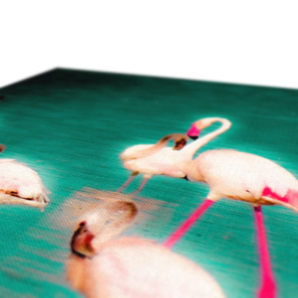 Flamingos 3 - Canvas