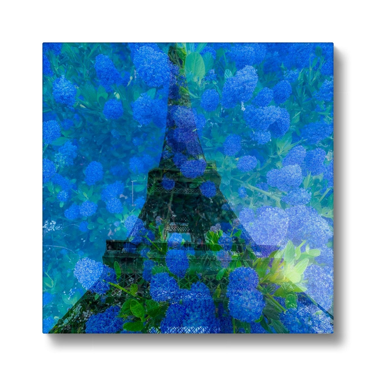 Tour Eiffel Bleue - Toile