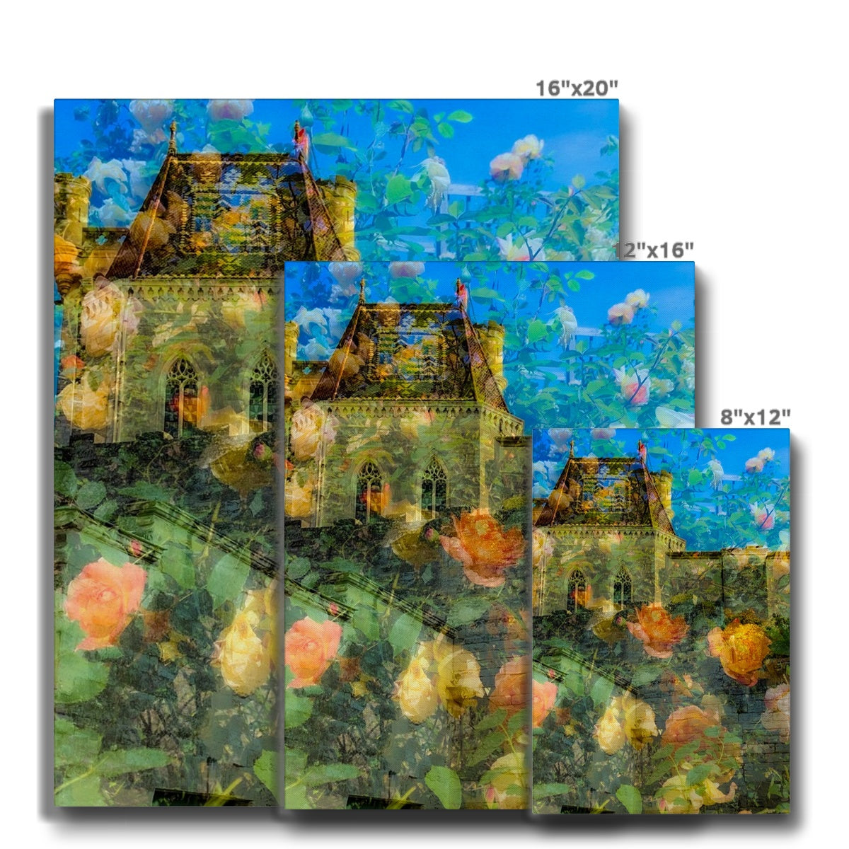 Uzes castle - Canvas