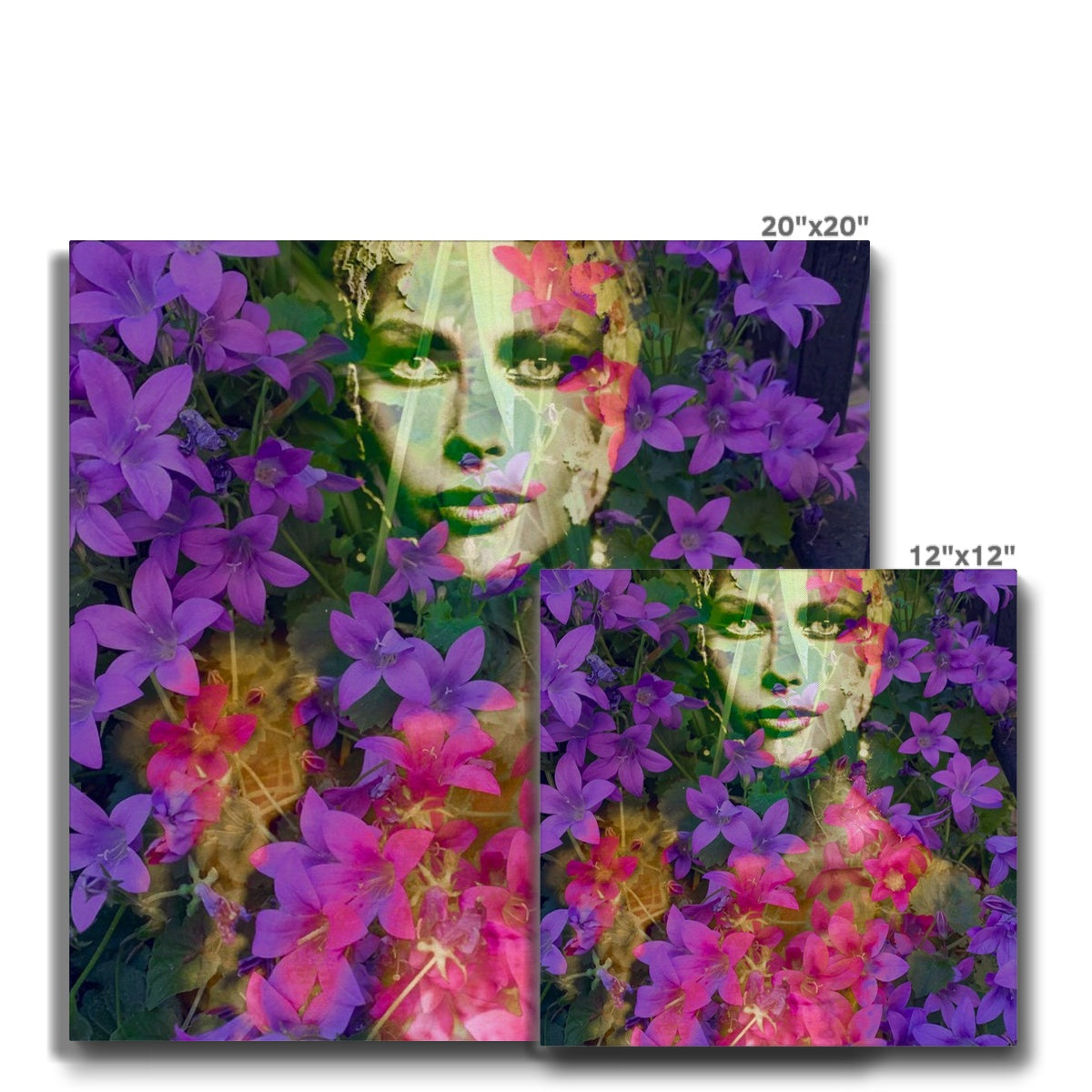 Woman Purple - Canvas