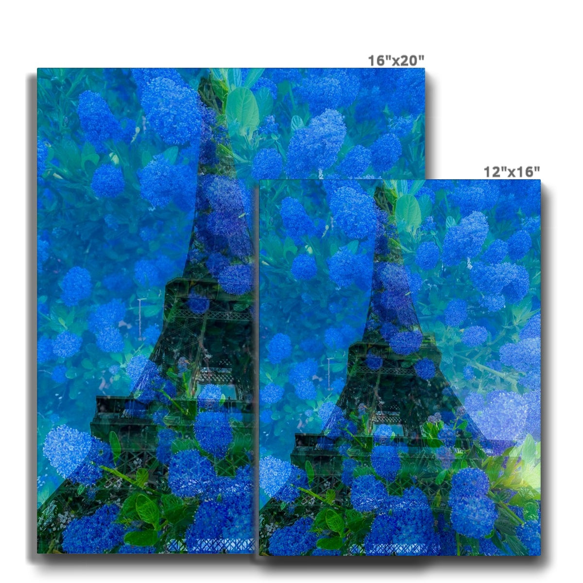 Tour Eiffel Bleue - Toile