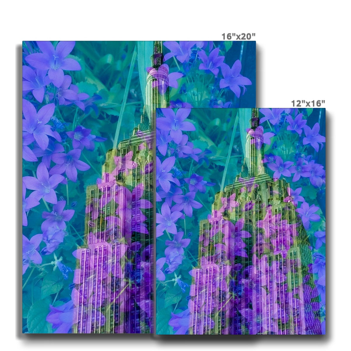 Empire State Purple - Canvas