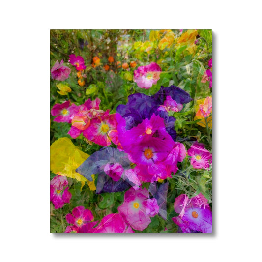 Flowers Purple - Canvas