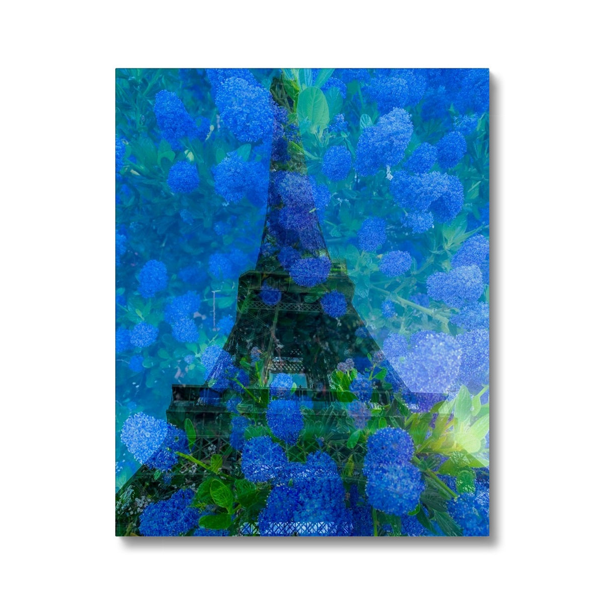 Tour Eiffel Bleue - Toile