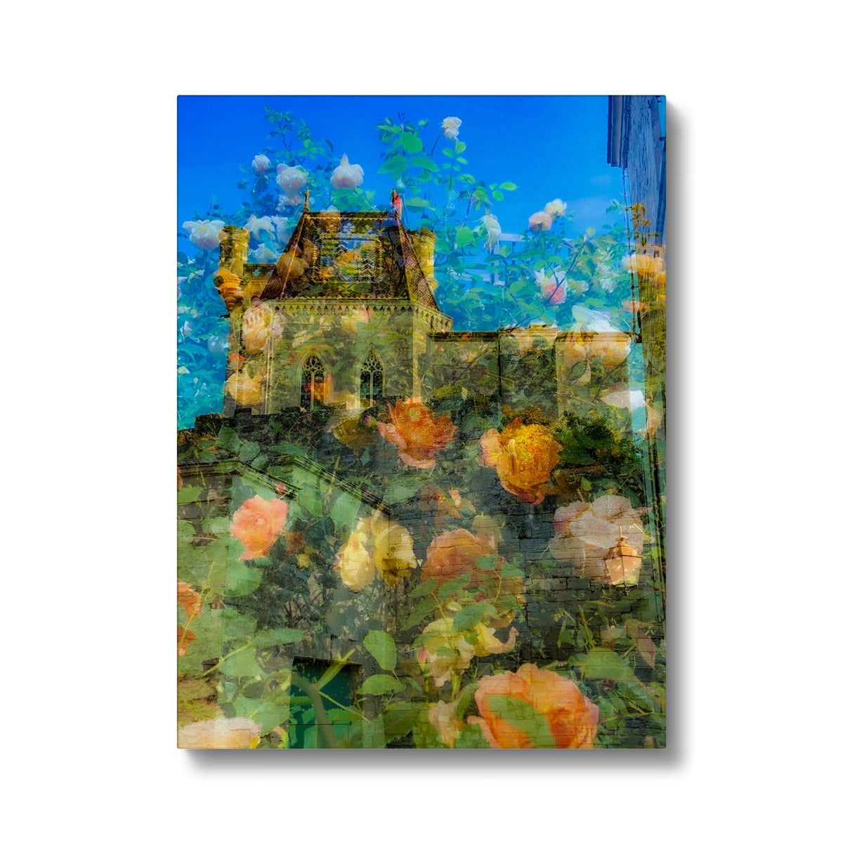 Uzes castle - Canvas