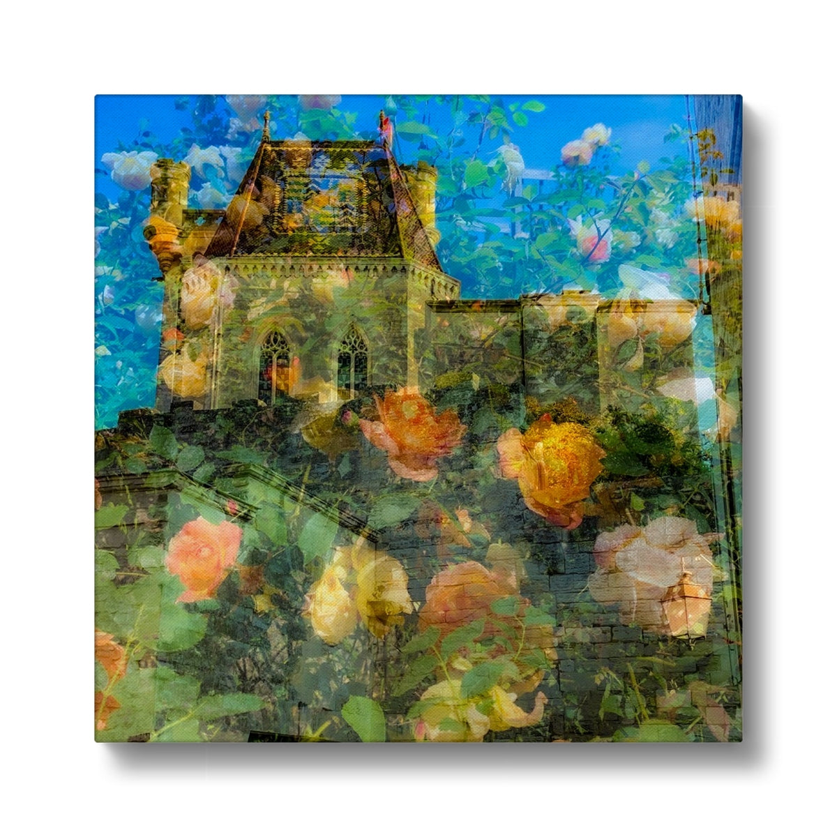 Uzes castle - Canvas